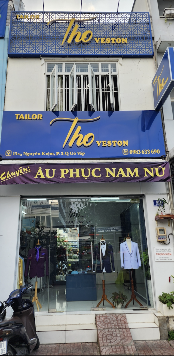 Tiệm may áo vest tại Quận Phú Nhuận